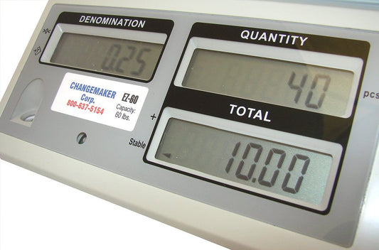 EZ-60 Fast and Easy Coin Counting Scale