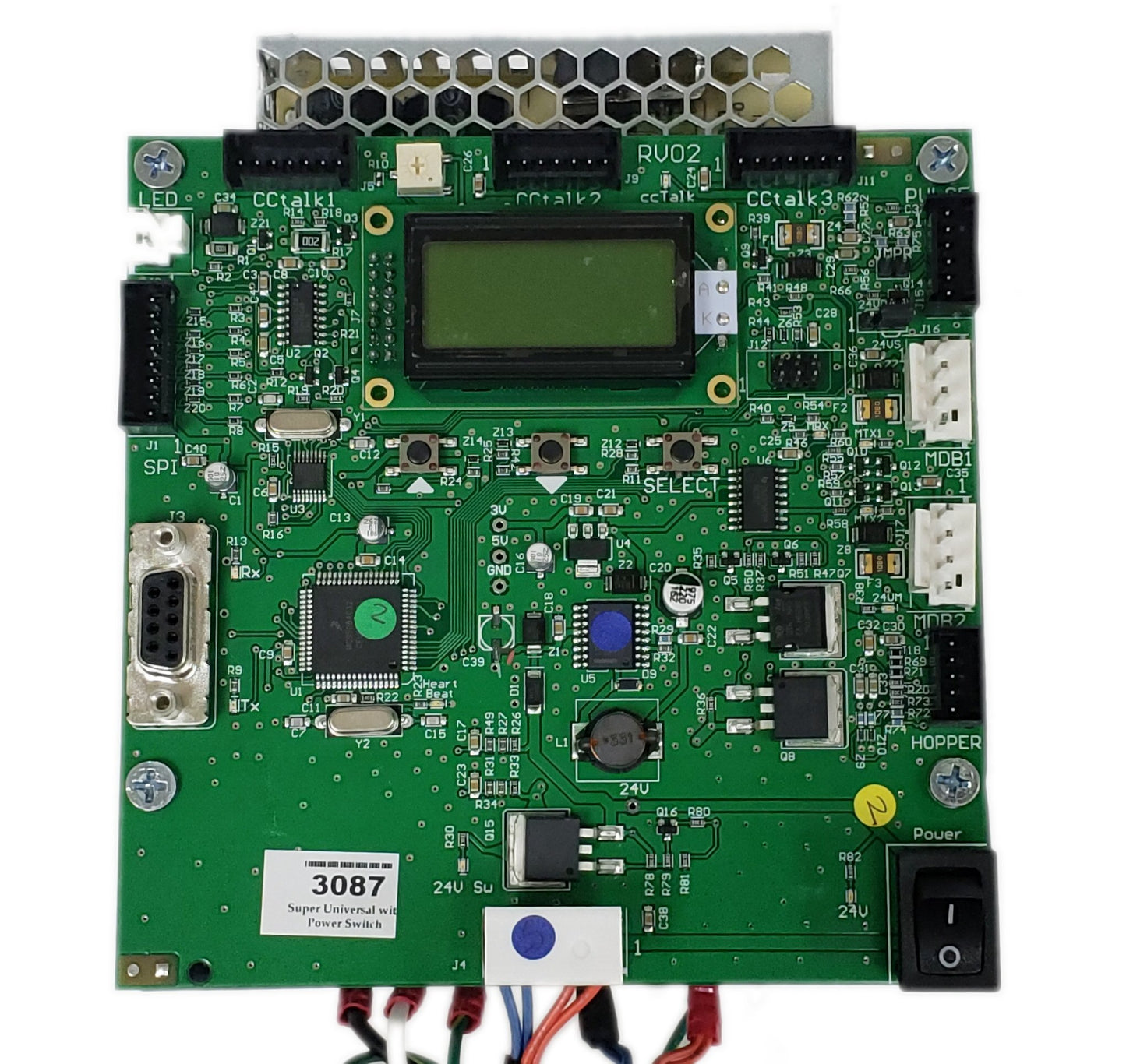 AC1067.1-SUB-KI Super Universal Board With Meanwell Power Supply