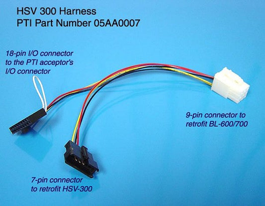 HSV-300-Bl-600 I-o Harness