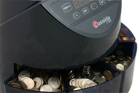 Cassida C100 Coin Counter and Coin Sorter